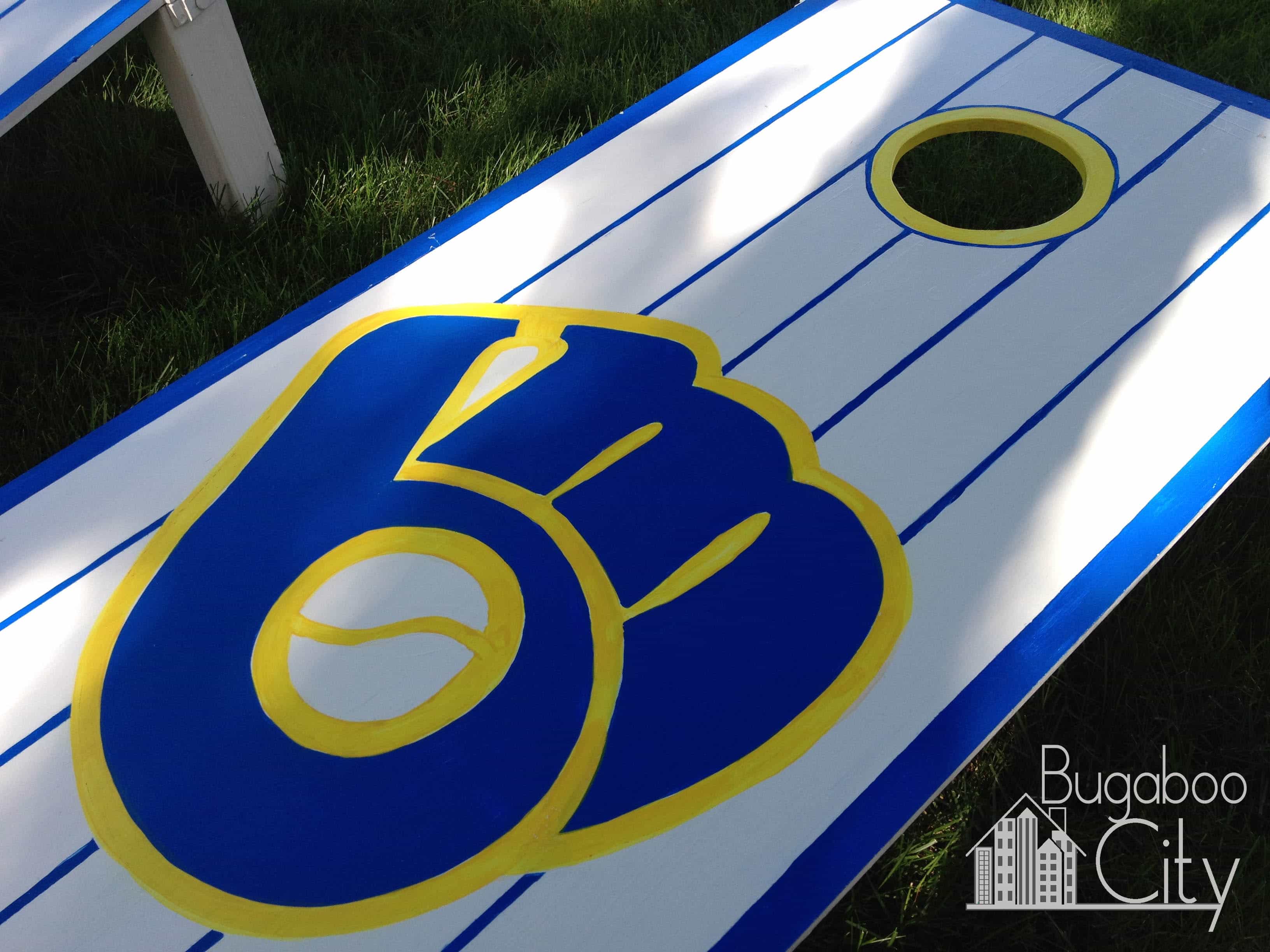DIY Cornhole Boards - Crafting Cheerfully