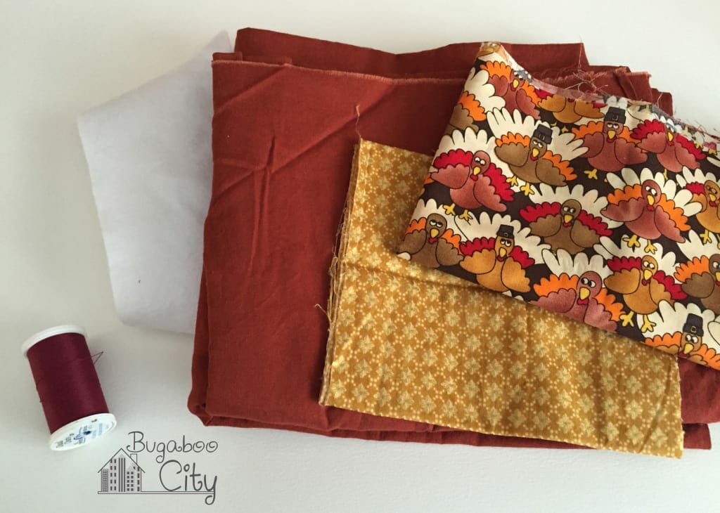 Thanksgiving Placemats materials needed