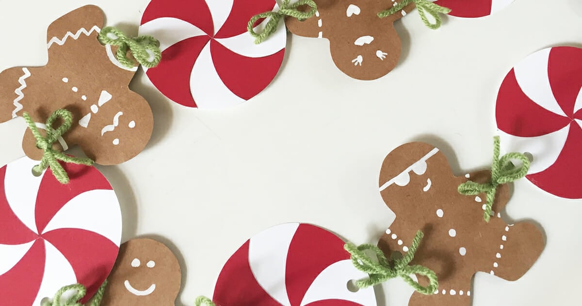 diy-gingerbread-banner-free-template-crafting-cheerfully for Downloadable Happy Holidays Banner Printable Free DIY Gingerbread Banner - Free Template! - Crafting Cheerfully for Downloadable Happy Holidays Banner Printable Free