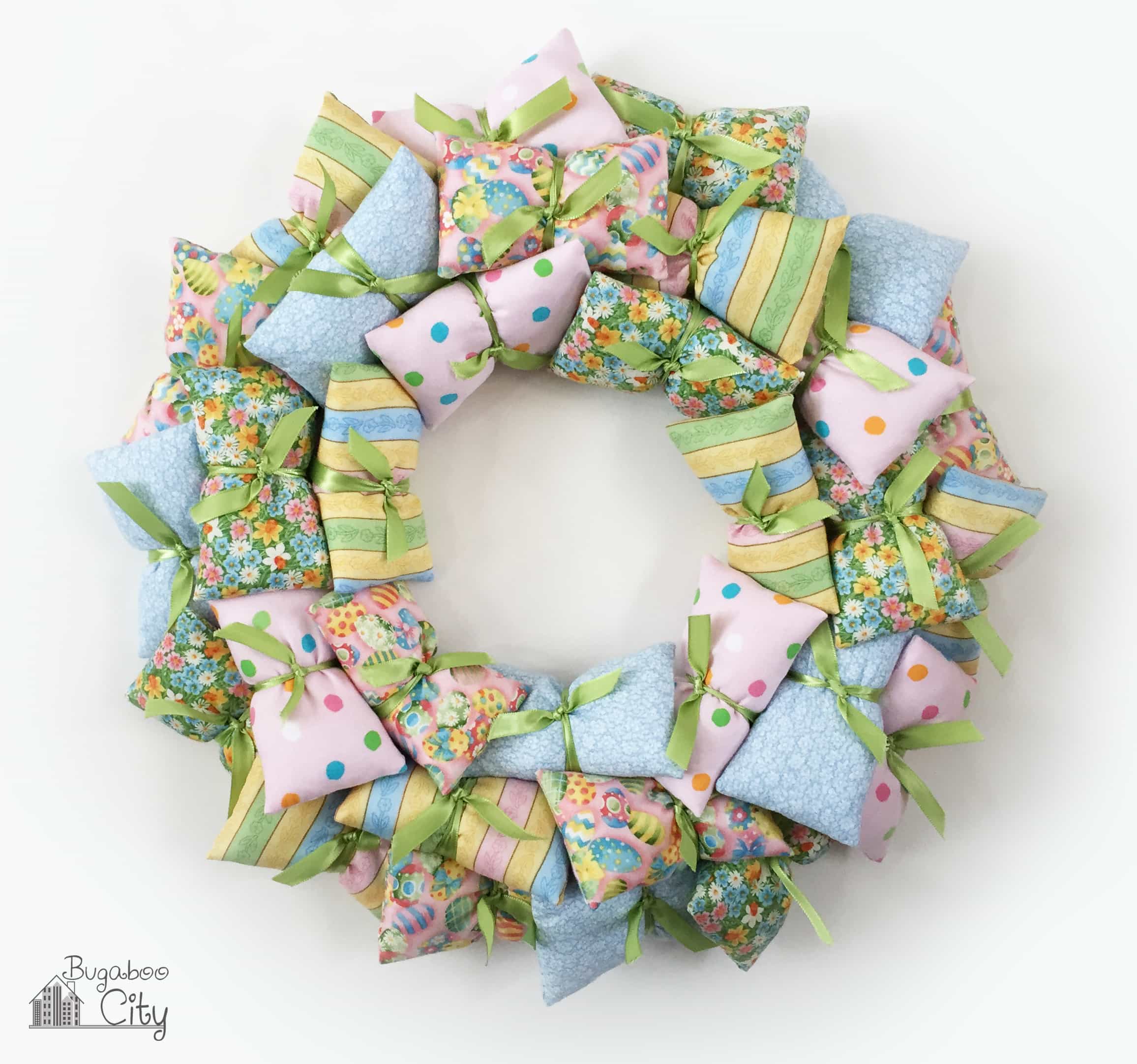 Easter Pillow Wreath