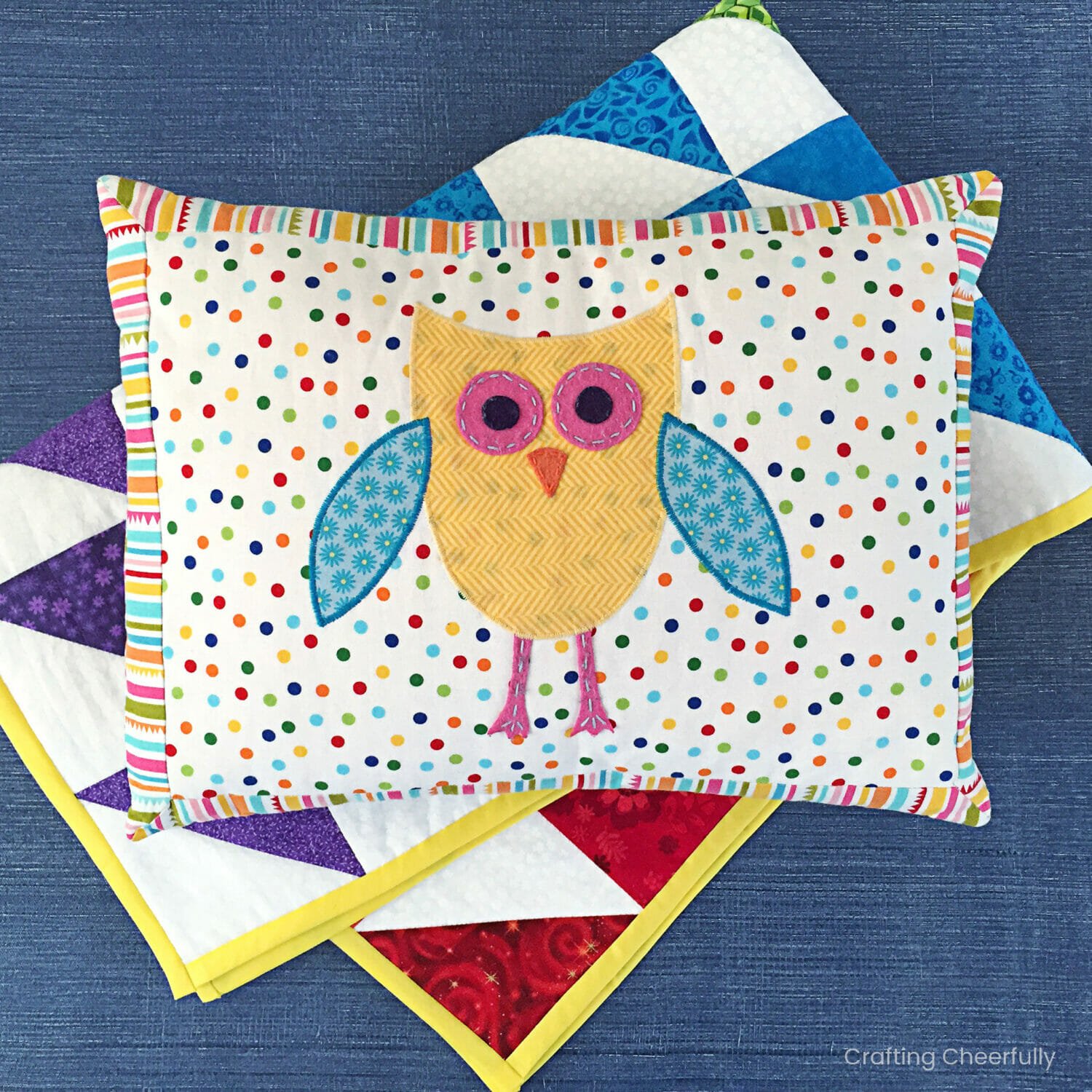 DIY Animal Appliqué Pillows for Children