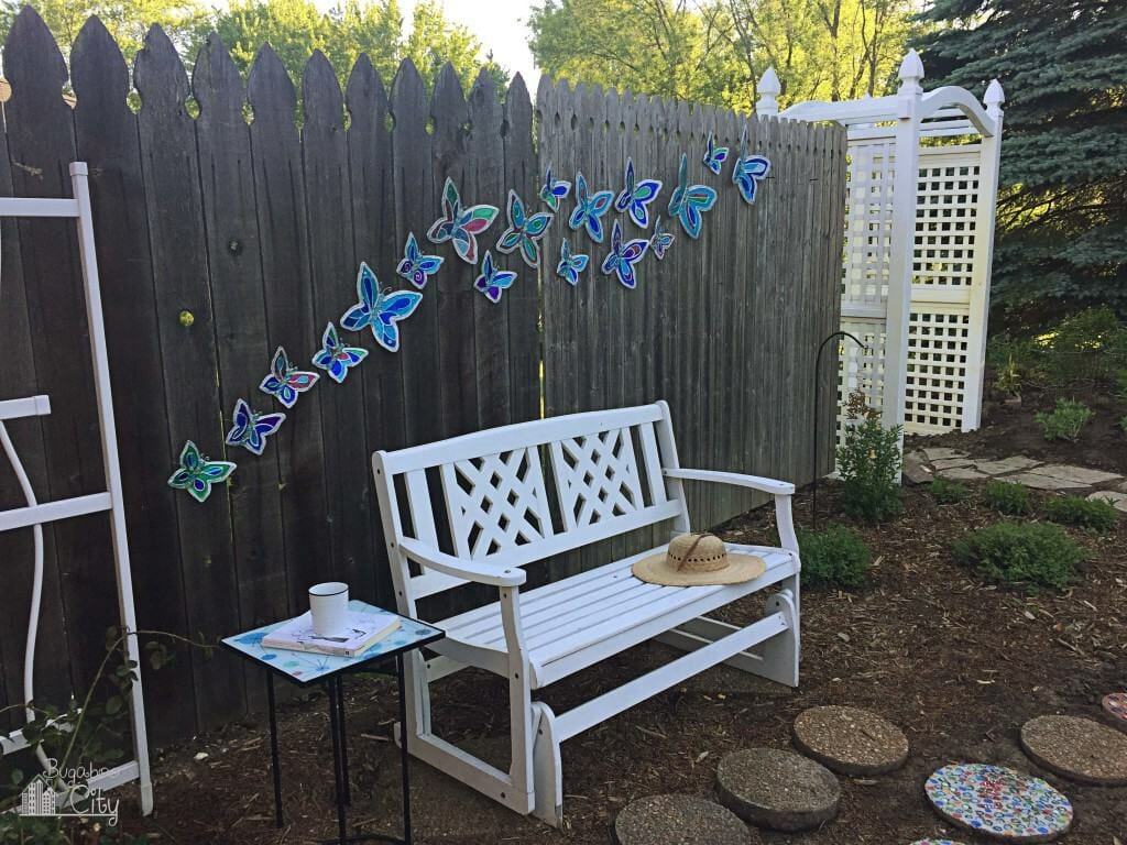 DIY Butterfly Lawn Ornaments Tutorial