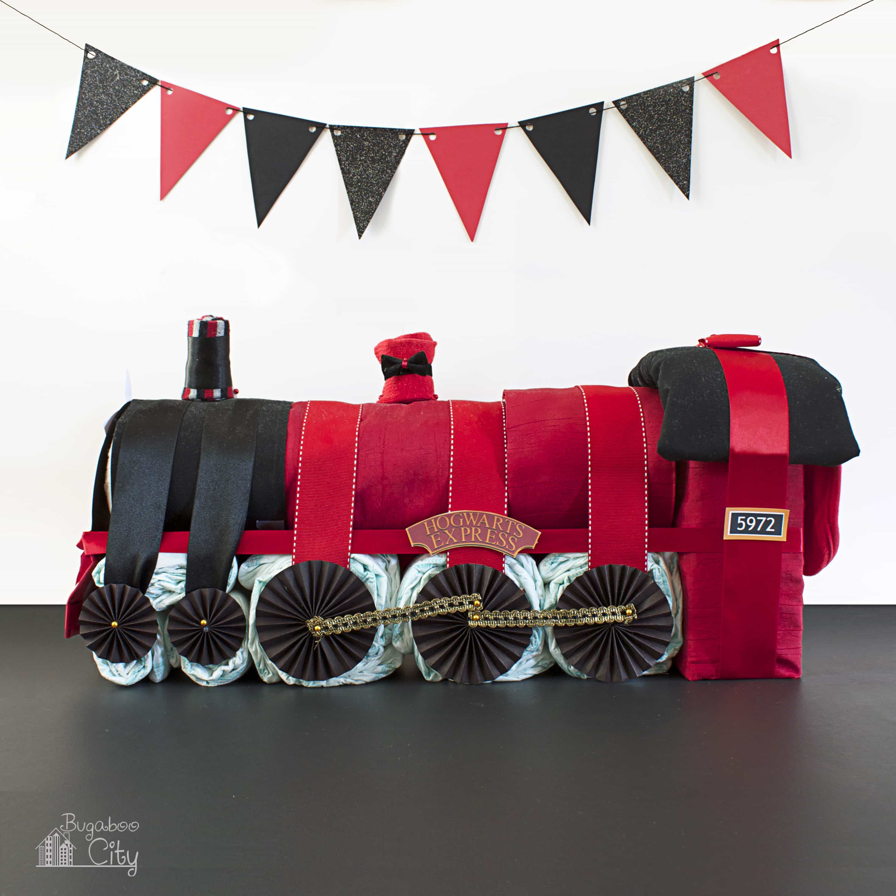 harry potter diaper cake