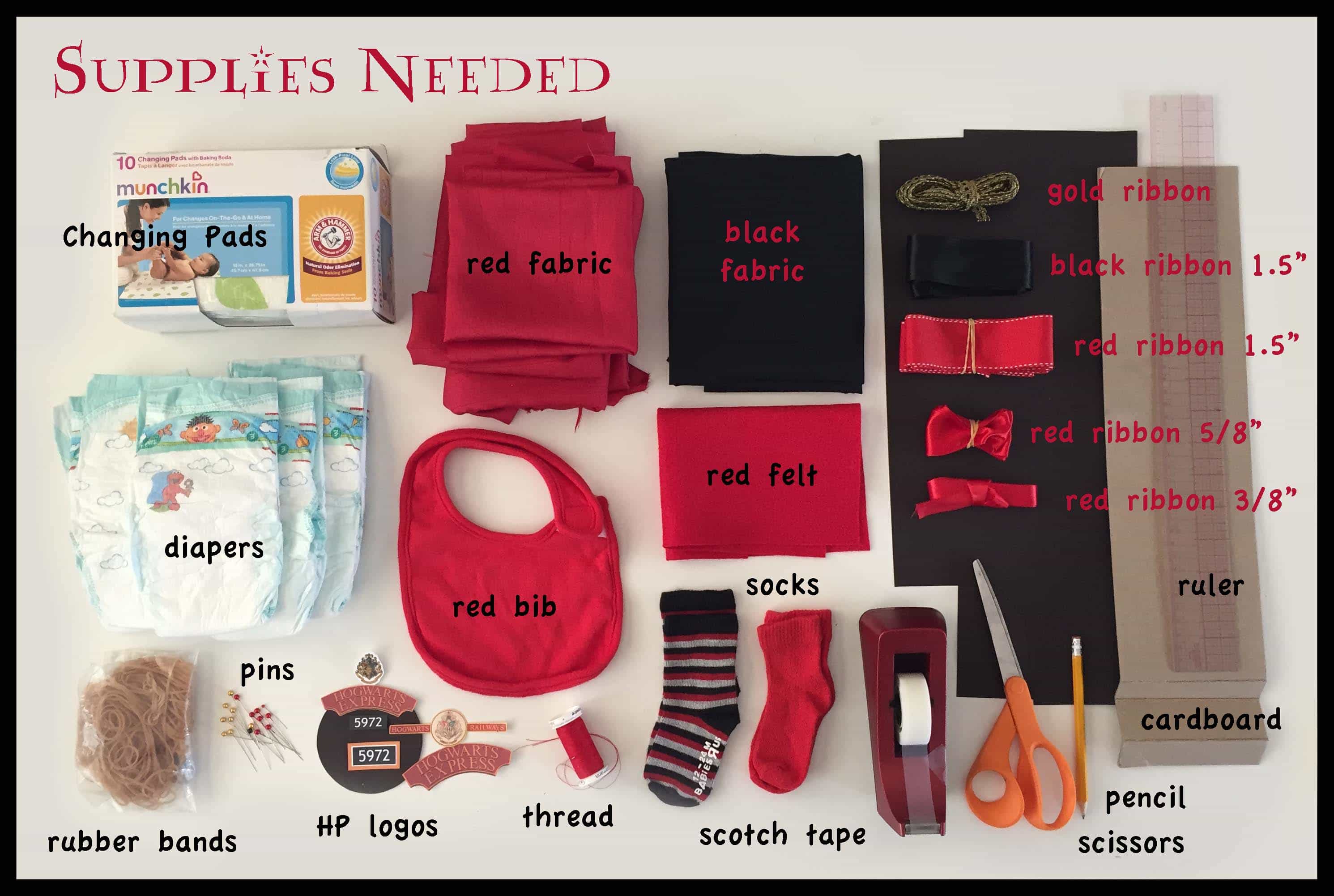 harry potter diaper cake