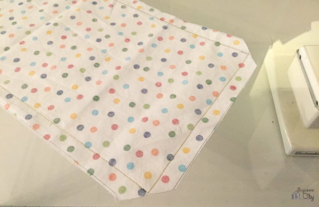 DIY Toddler Calendar Magnet Holder out of Fabric