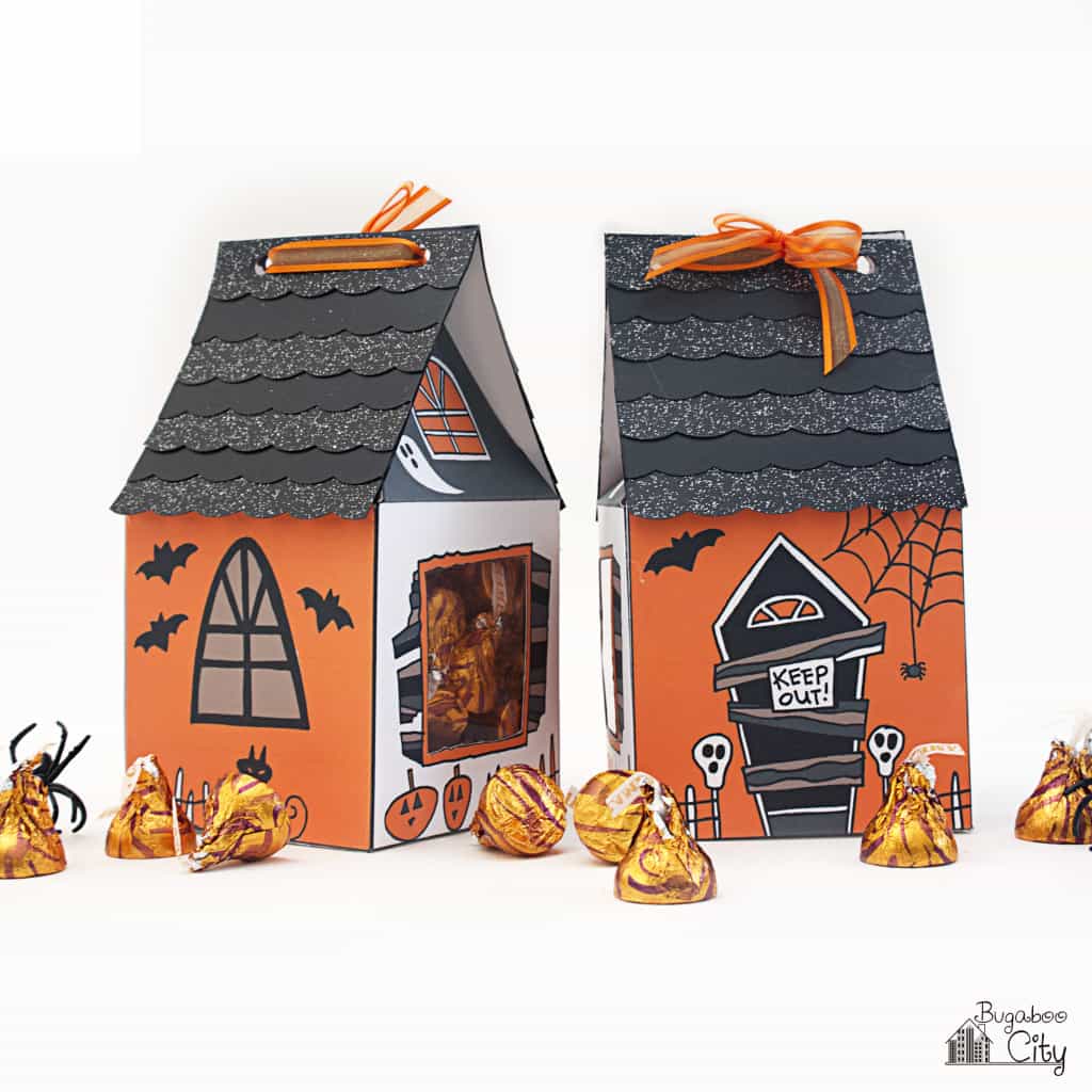 Halloween Haunted House Treat Box