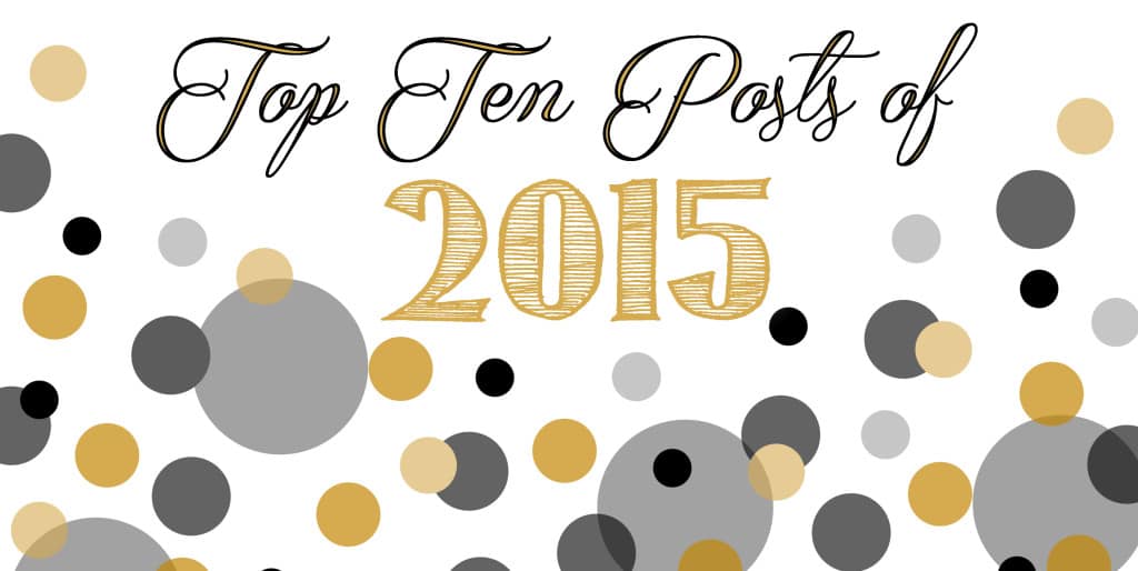 Top 15 Posts of 2015
