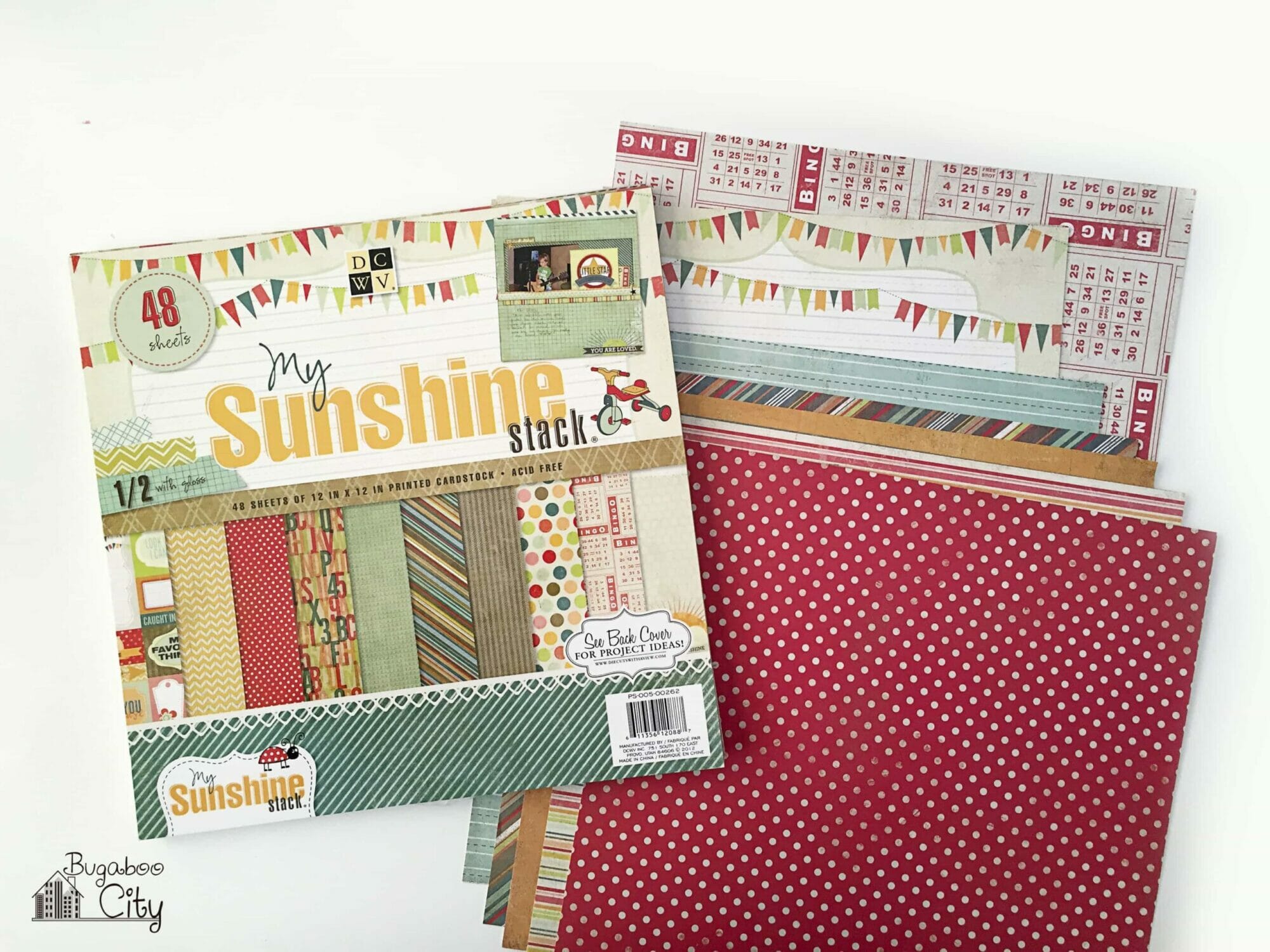 Scrapbook paper.