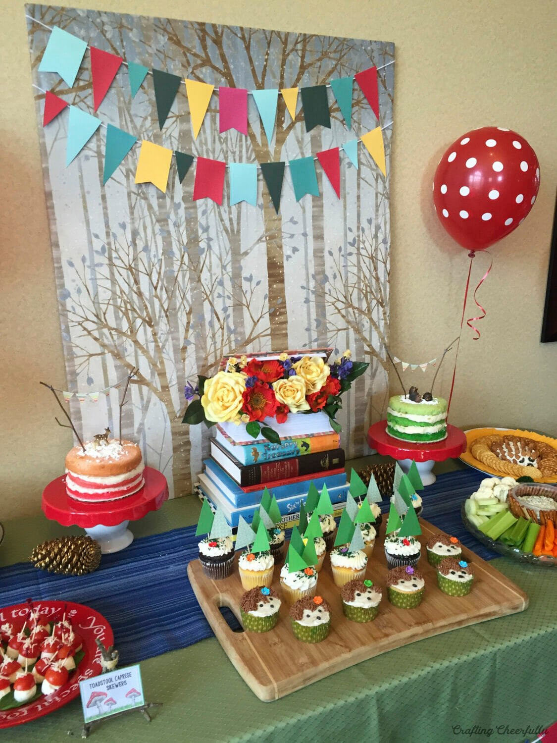 DIY Art Color Birthday Party - Crafting Cheerfully