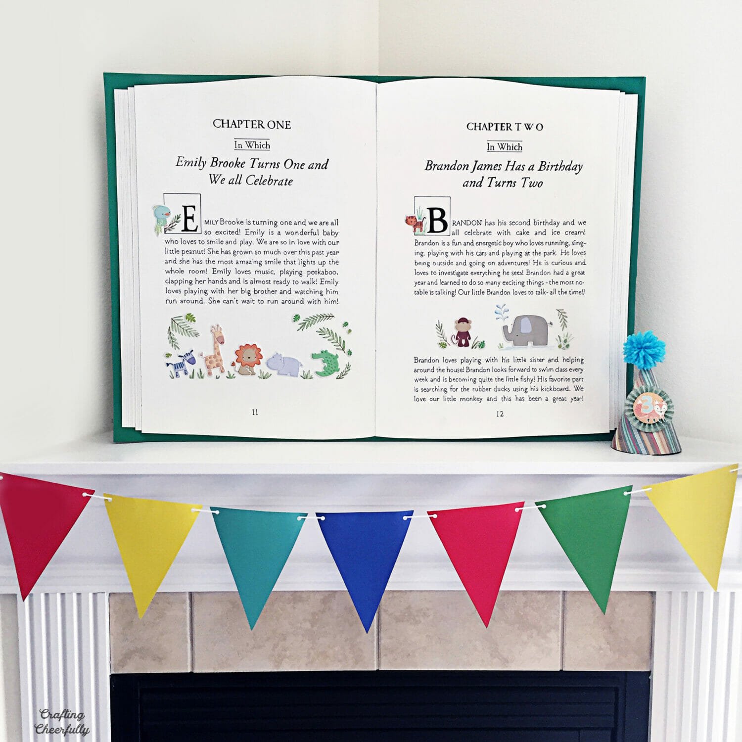 DIY Storybook Party Backdrop