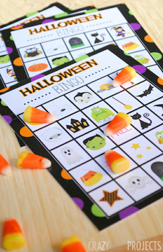 Halloween BINGO by Crazy Little Projects