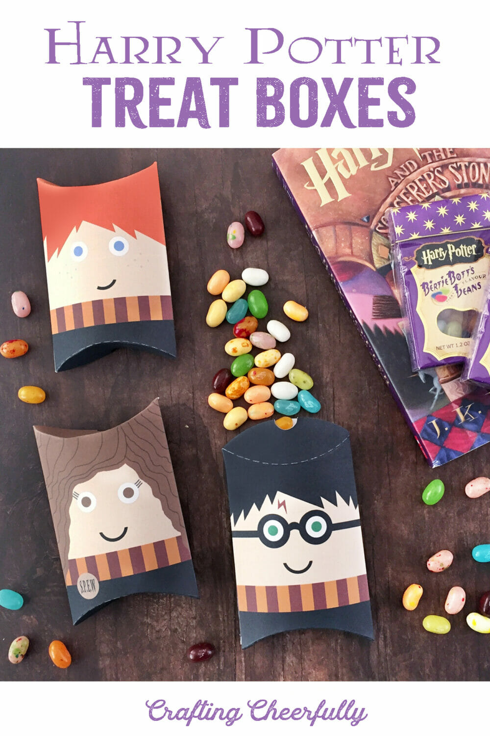 Hogwarts 10 Piece small Treat Favor Box Harry Potter Party bags cardstock  Gift