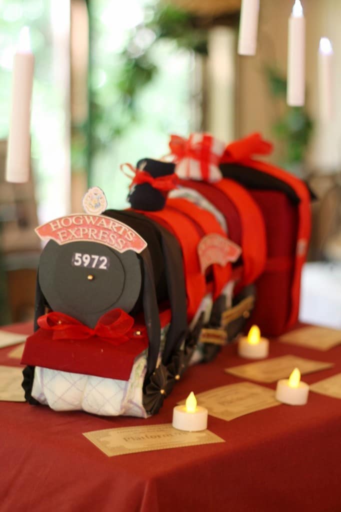 Photo from Meals and Miles Harry Potter Baby Shower