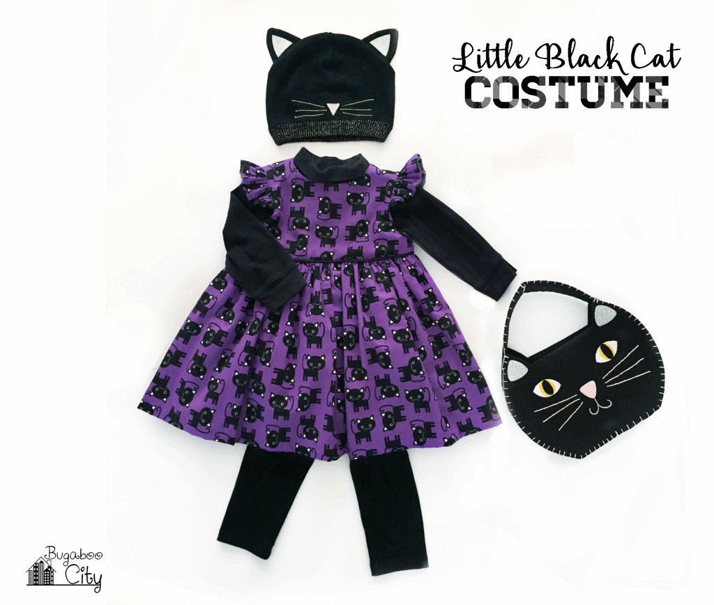 Little Black Cat Toddler Costume Crafting Cheerfully