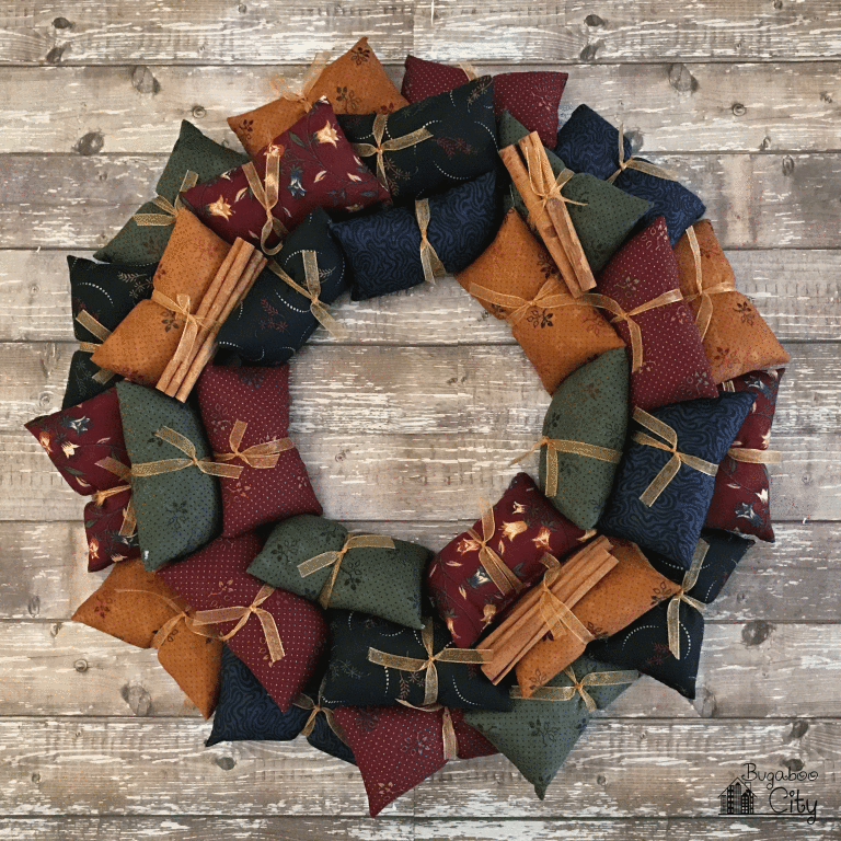 Thanksgiving Pillow Wreath