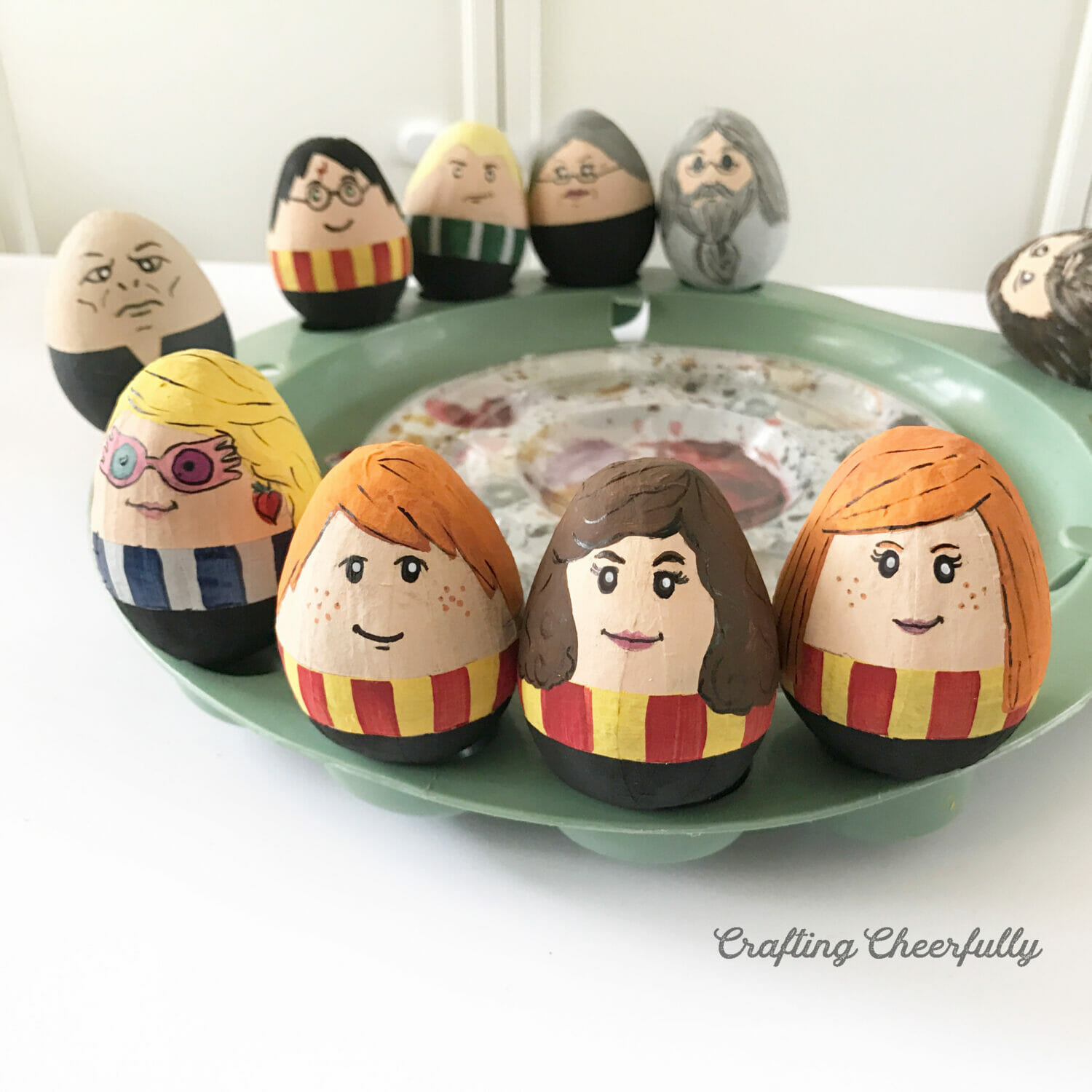 DIY Harry Potter Easter Eggs With Free Egg Wrappers Crafting Cheerfully