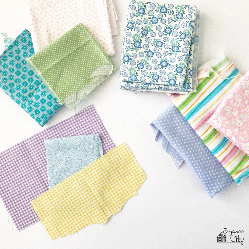 DIY Easter Egg Ornaments from Fabric Scraps