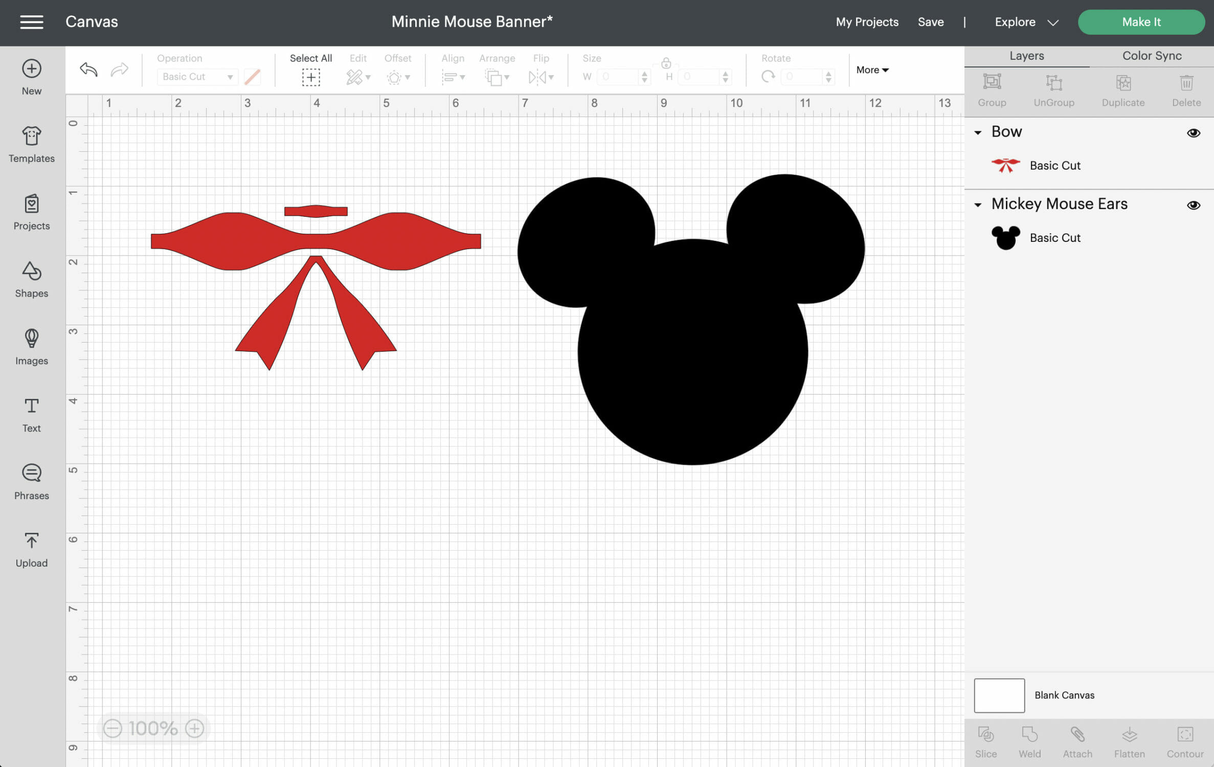 Files in Cricut Design Space