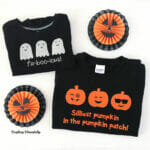 DIY Iron-On Halloween Shirts - Free SVG Cut Files - Crafting Cheerfully