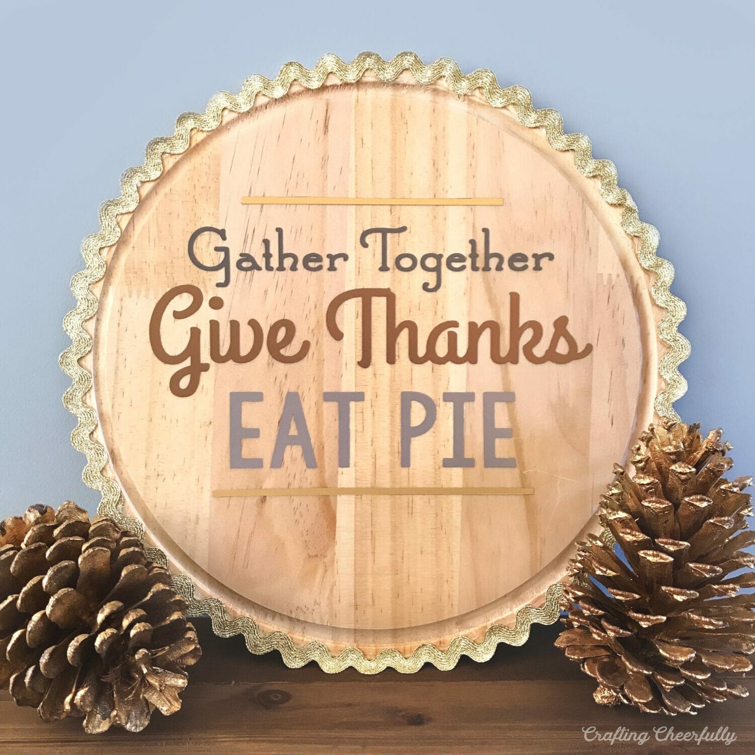 DIY Thanksgiving Wood Sign