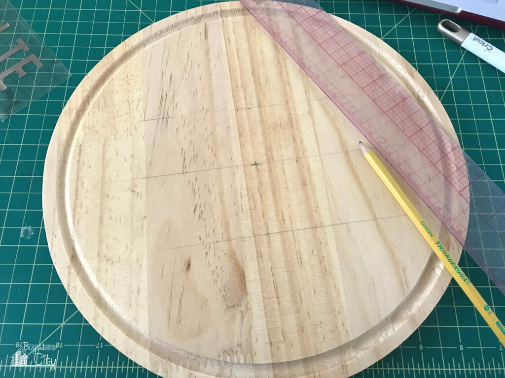 Thanksgiving DIY Pie Sign using Adhesive Foil