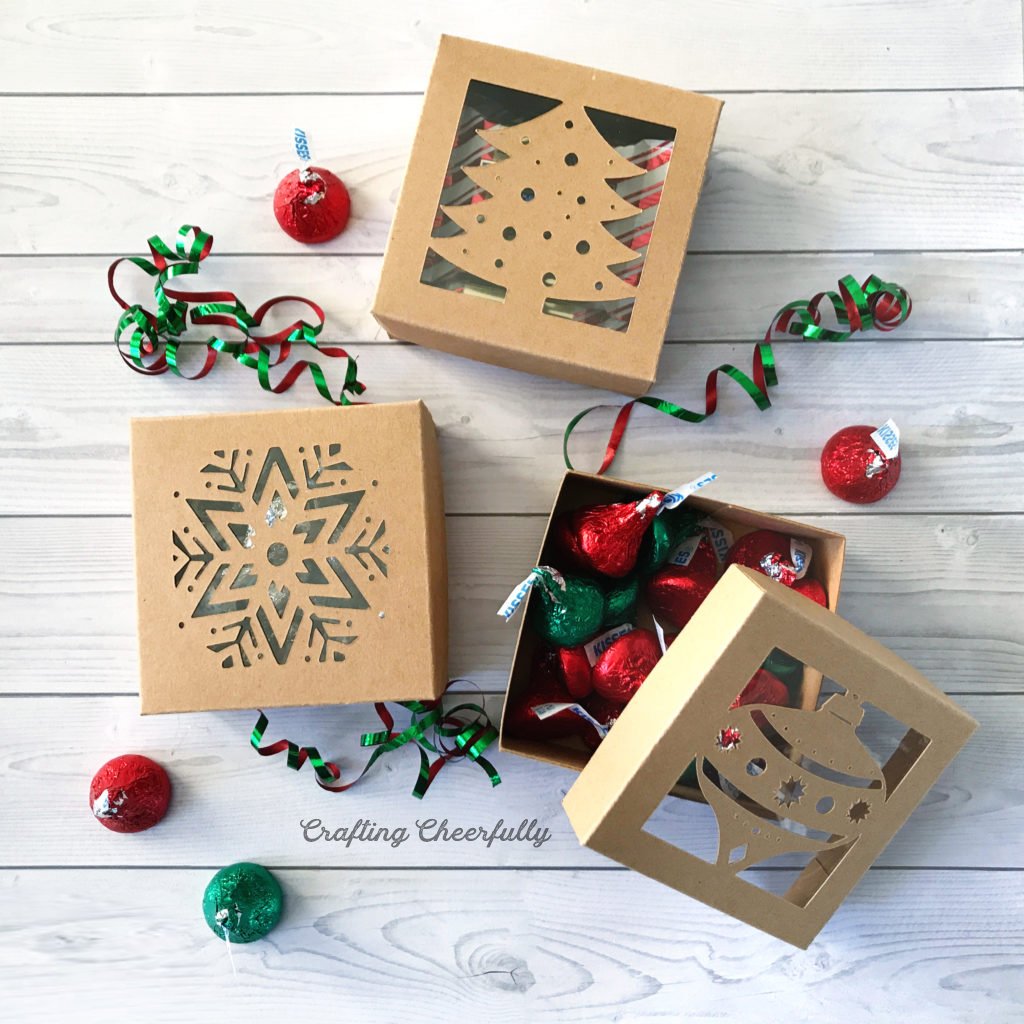 Download Diy Christmas Boxes With Free Cut File Crafting Cheerfully PSD Mockup Templates