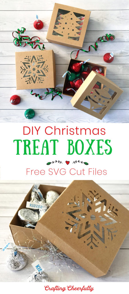 Download Diy Christmas Boxes With Free Cut File Crafting Cheerfully