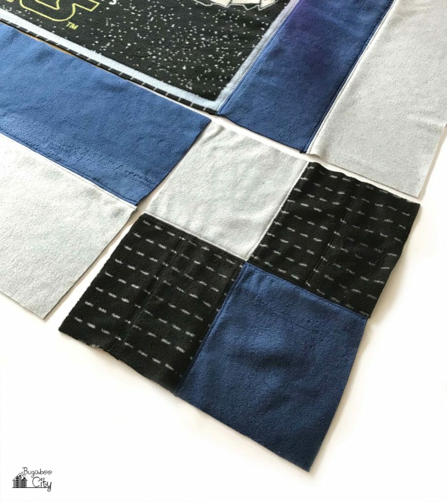 DIY Star Wars Fleece Quilt with Free Pattern