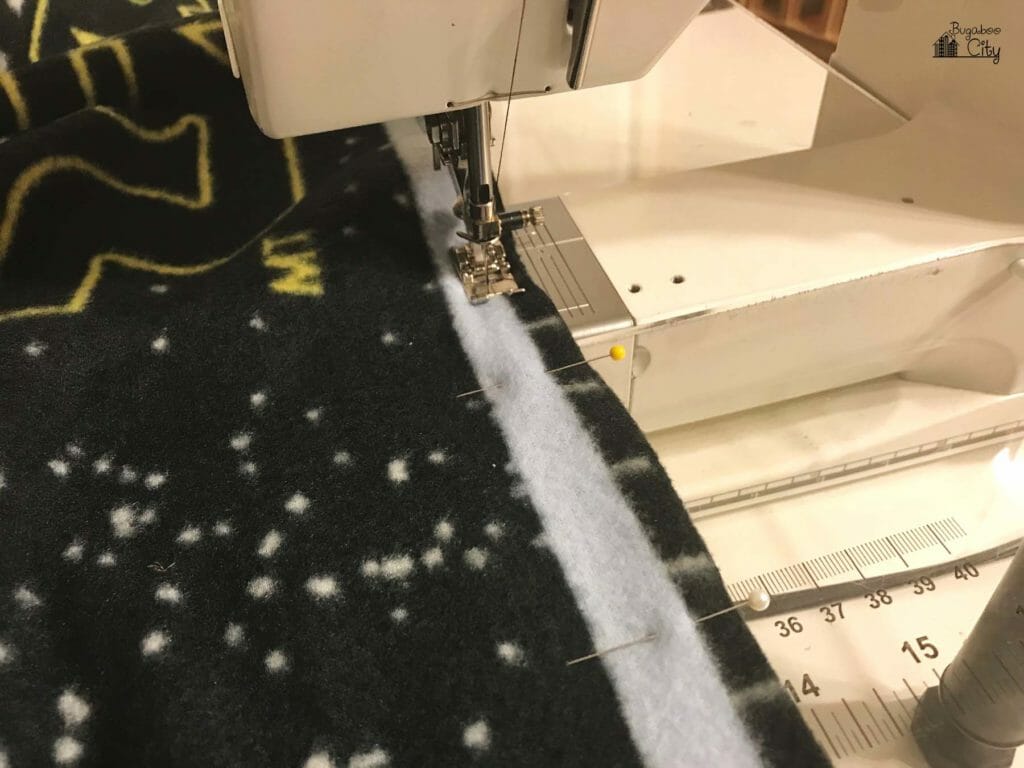 DIY Star Wars Fleece Quilt with Free Pattern