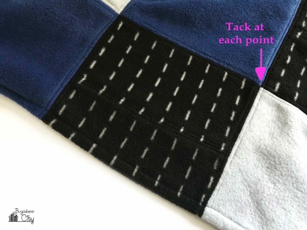 DIY Star Wars Reversible Fleece Quilt with Free Pattern