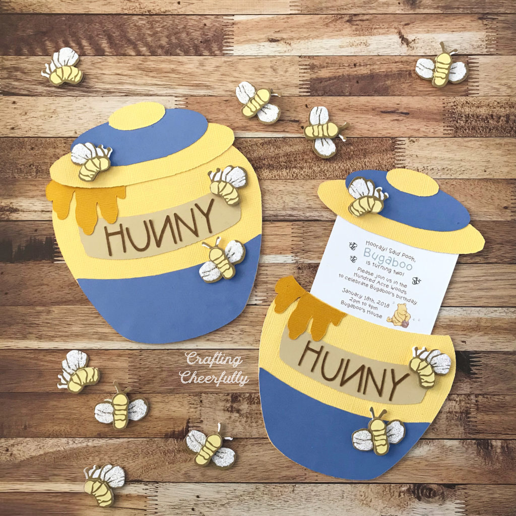 Download Diy Honey Pot Slider Card And Party Invitation Crafting Cheerfully