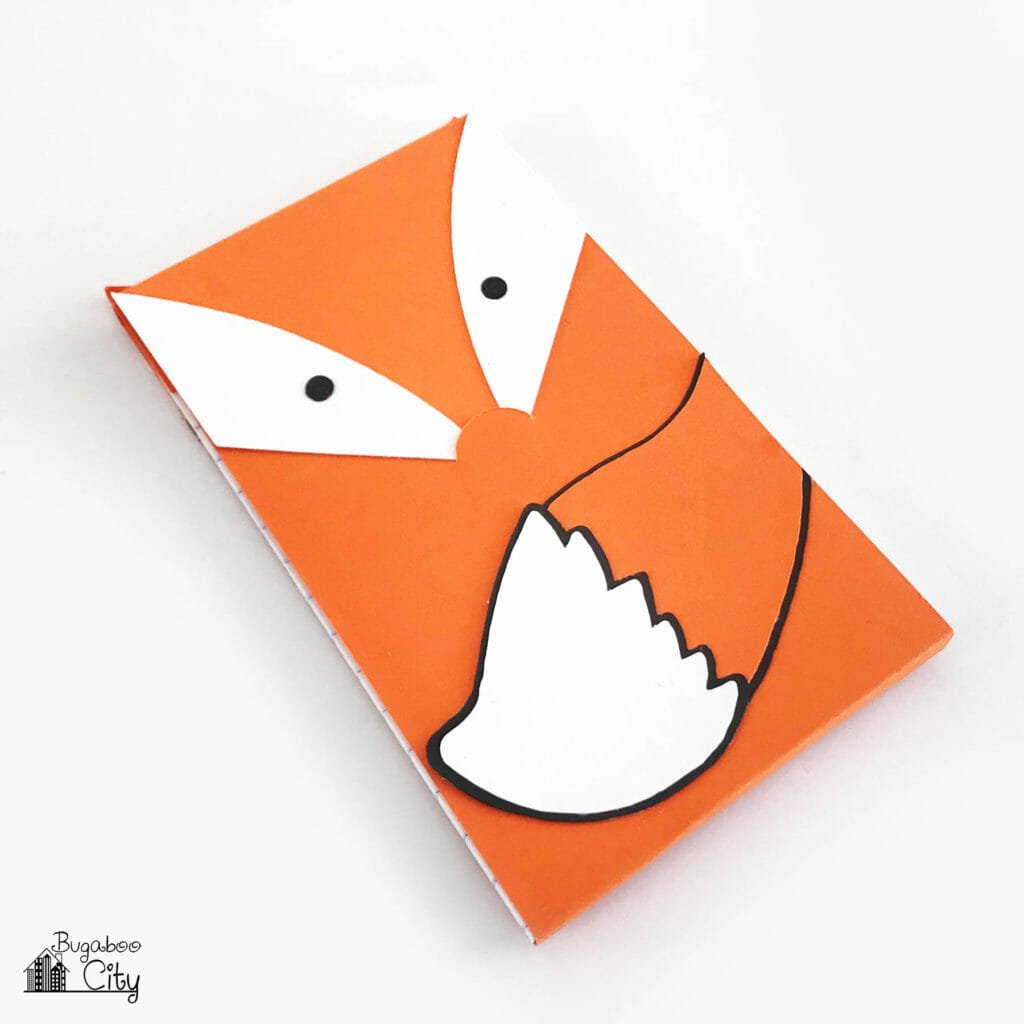 Diy Fox Notepad With Free Svg Cut File Crafting Cheerfully