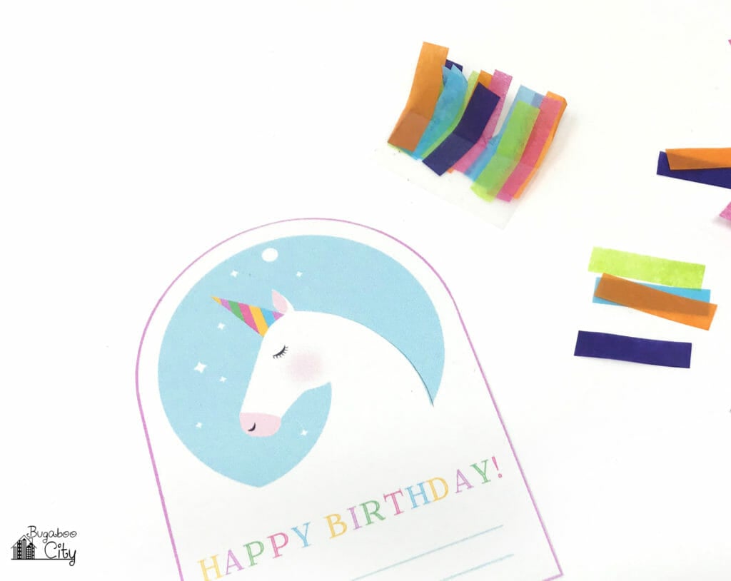 Free Printable Unicorn And Zebra Happy Birthday Tags Crafting