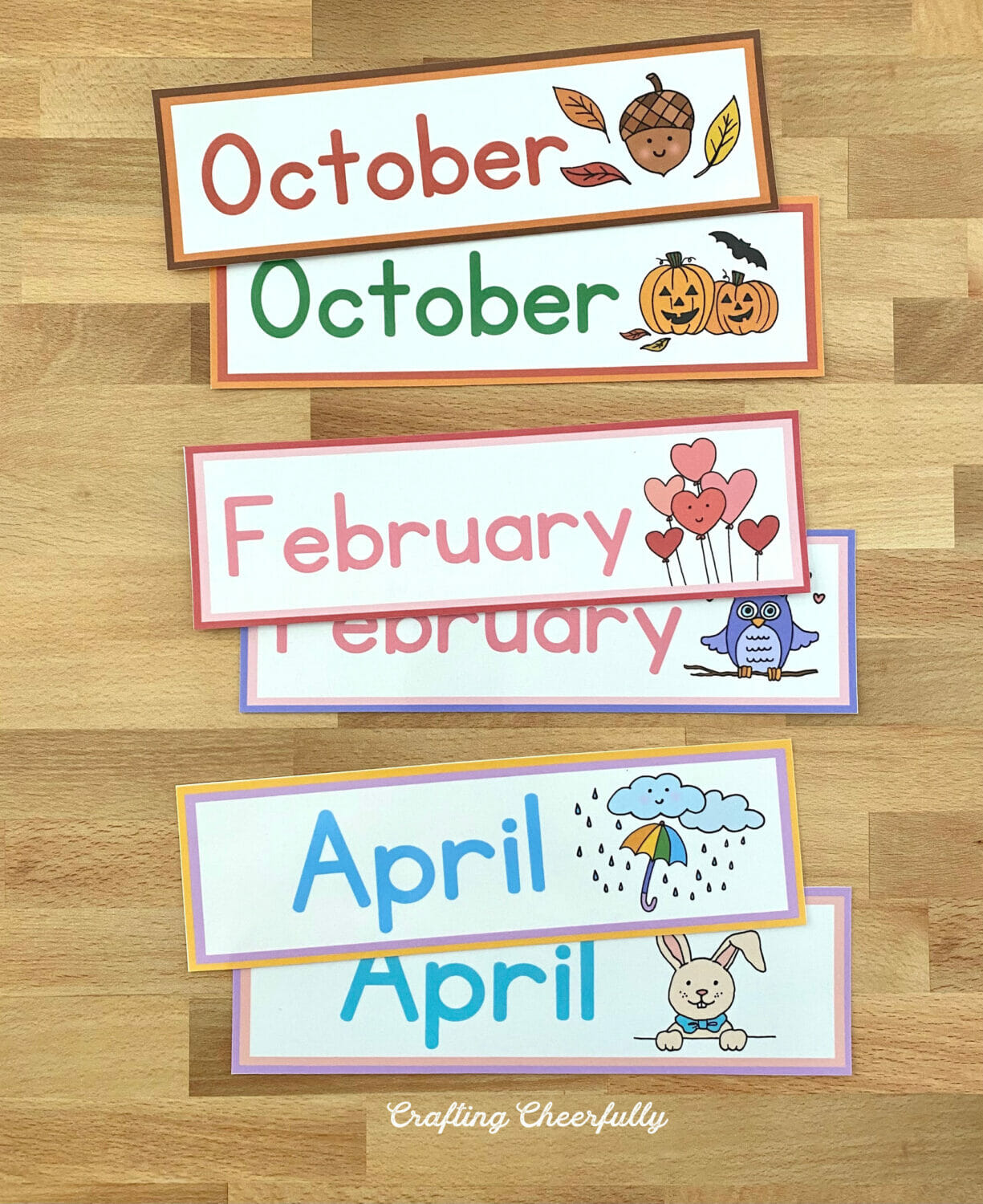 June Pocket Chart Calendar Pieces - FREE Printable