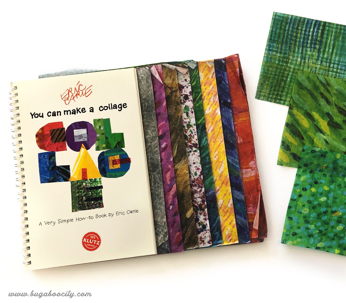 Eric Carle tissue paper book.