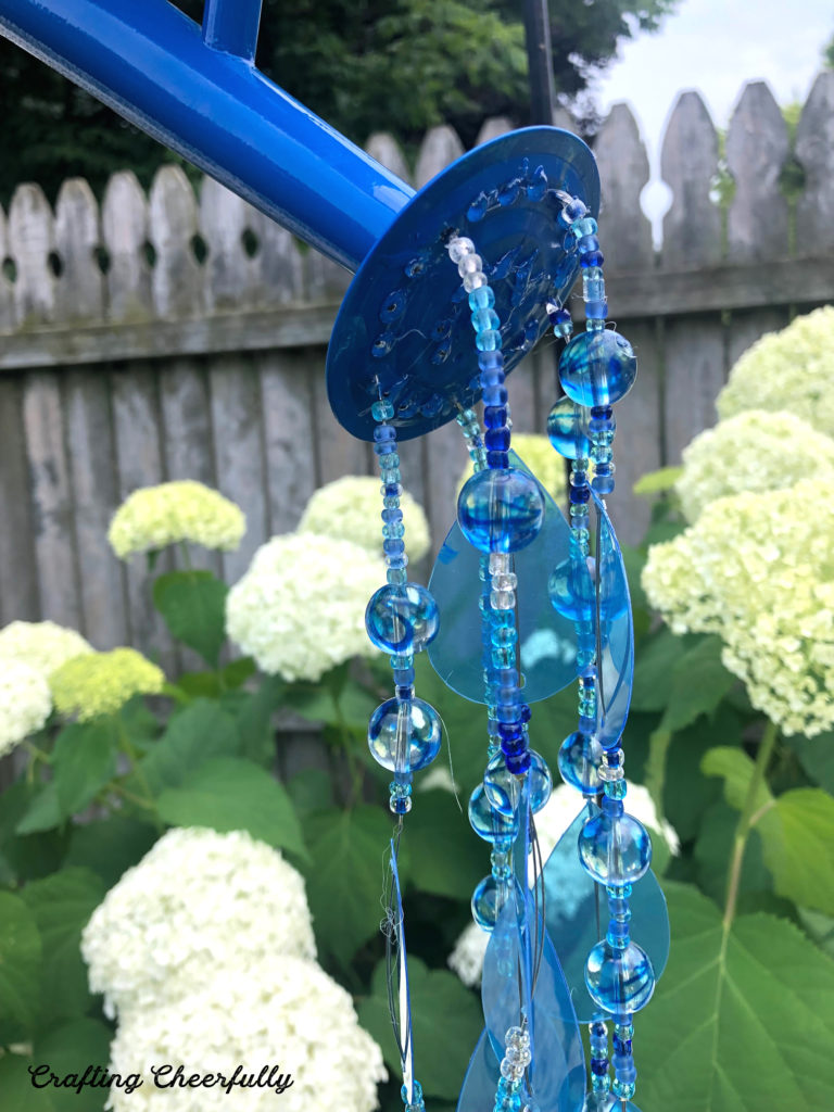 DIY Watering Can Garden Ornament Crafting Cheerfully
