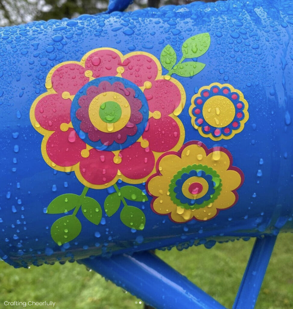 DIY Watering Can Garden Ornament Crafting Cheerfully