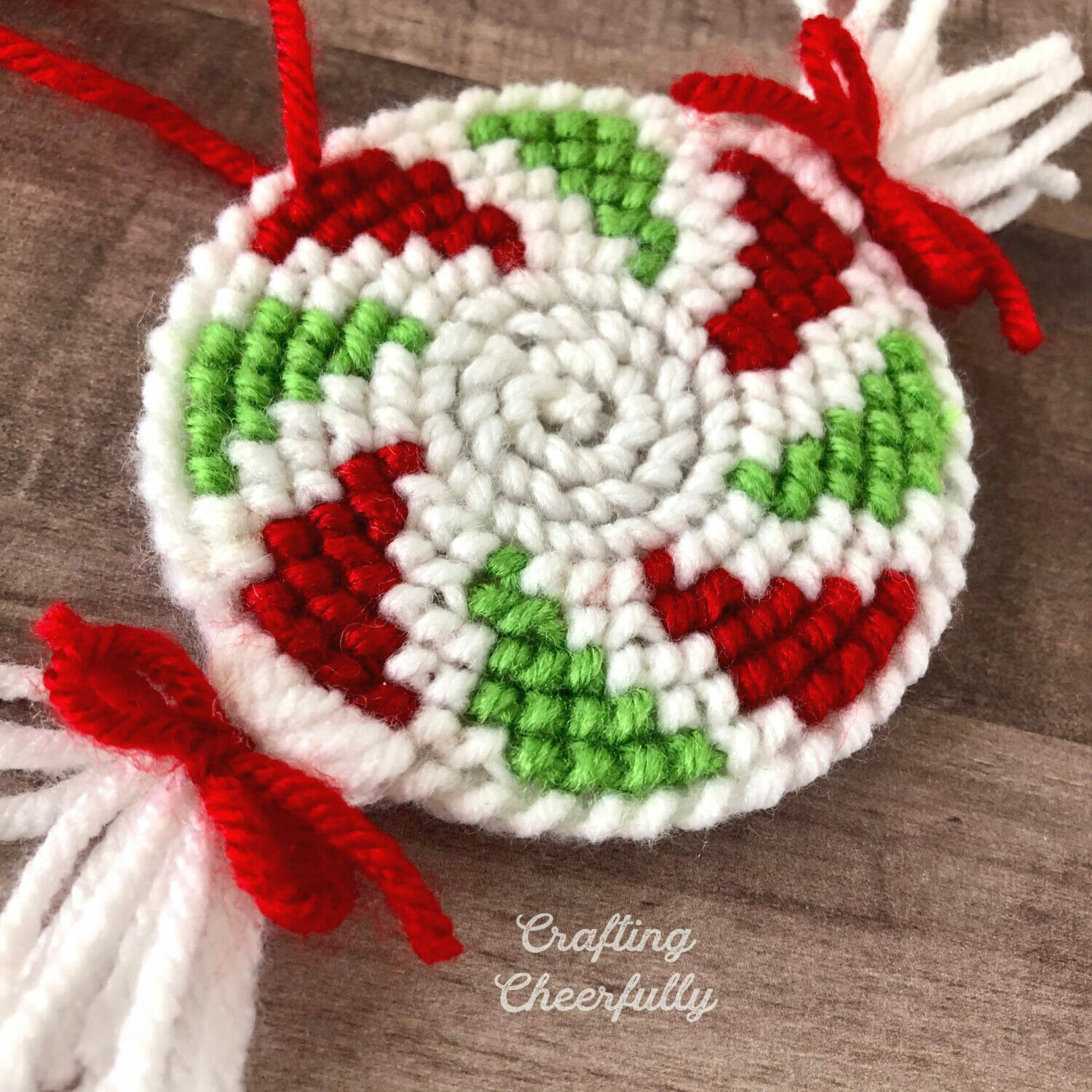 Cross Stitch Peppermint Ornaments - Crafting Cheerfully cross-stitch-peppermint-ornaments-crafting-cheerfully