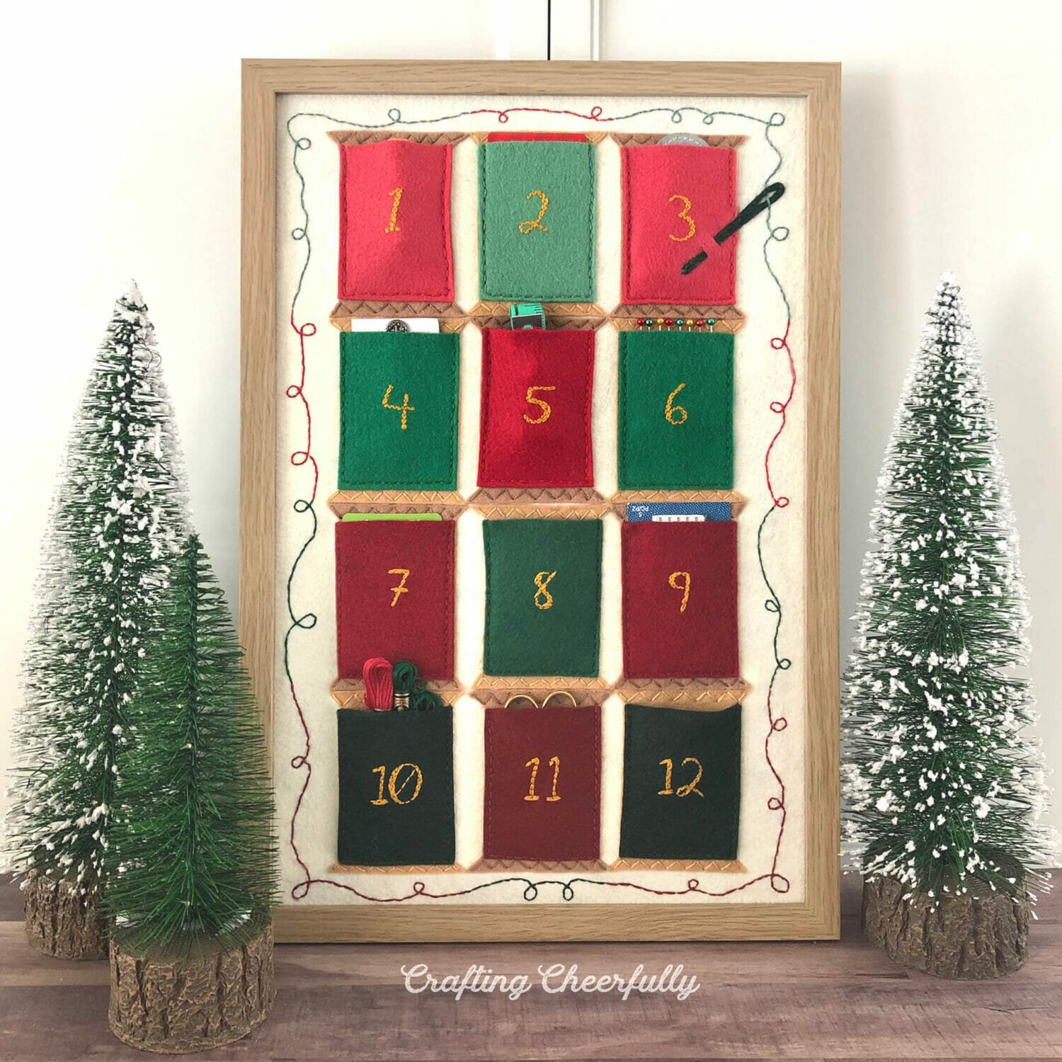 A Very Merry Christmas - Advent Calendar, Patterns