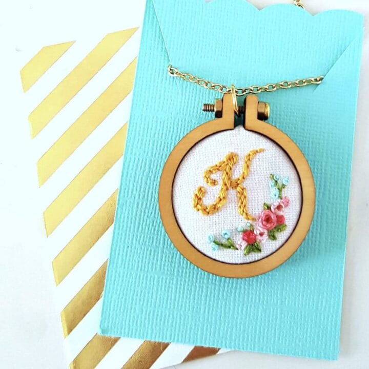 Image for Embroidery Hoop Jewelry | The Kitschy Stitcher