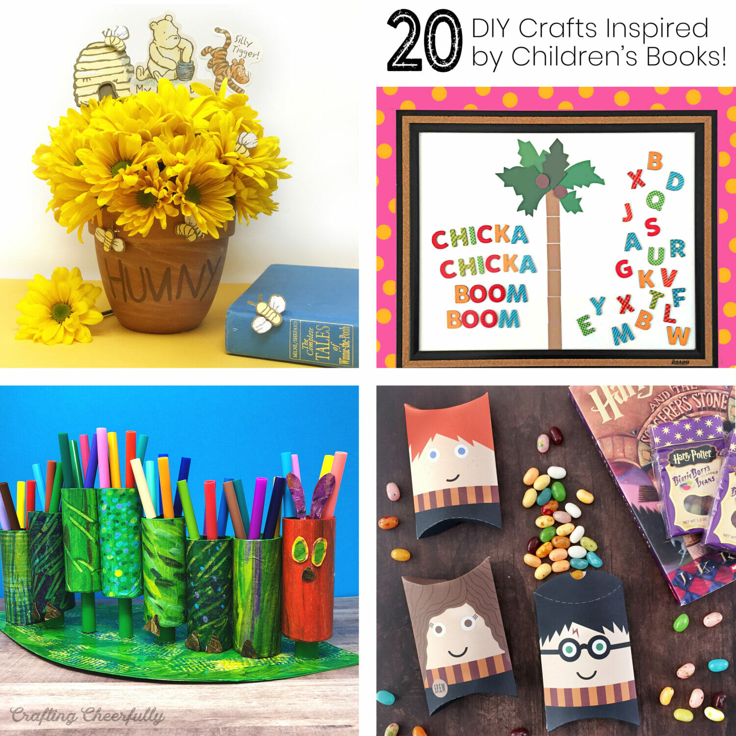 20 DIY Crafts Inspired by Kids Books