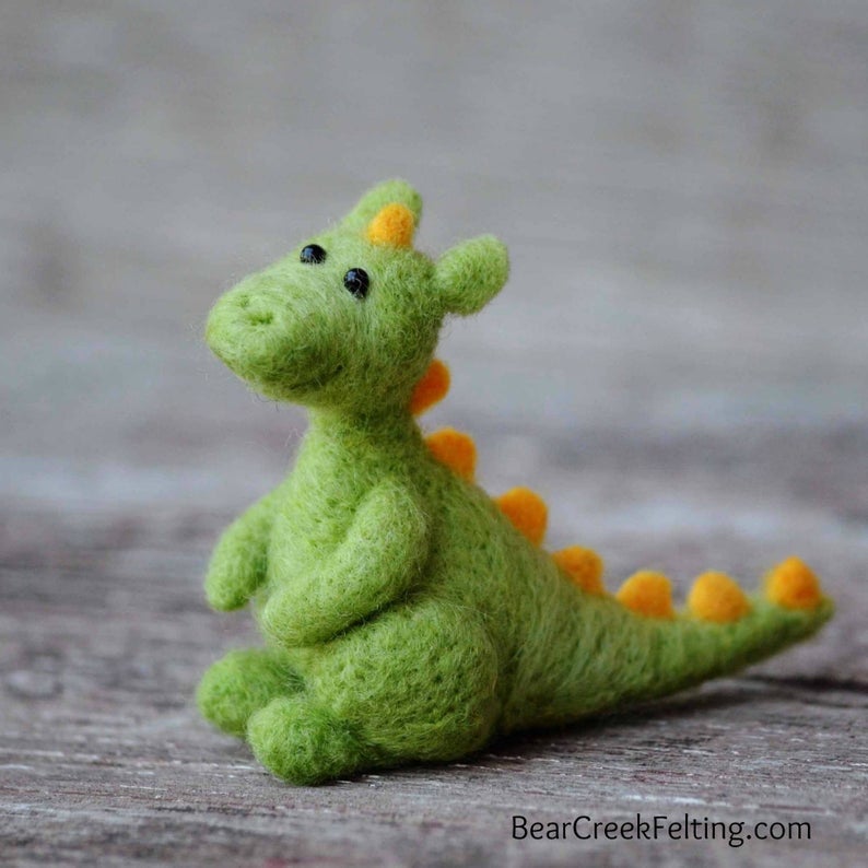 Bear Creek Felting Dragon Felting Kit