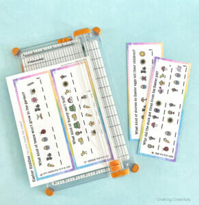 Spring and Easter Decoder Wheel Activity for Kids! - Crafting Cheerfully