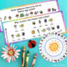Spring and Easter Decoder Wheel Activity for Kids! - Crafting Cheerfully