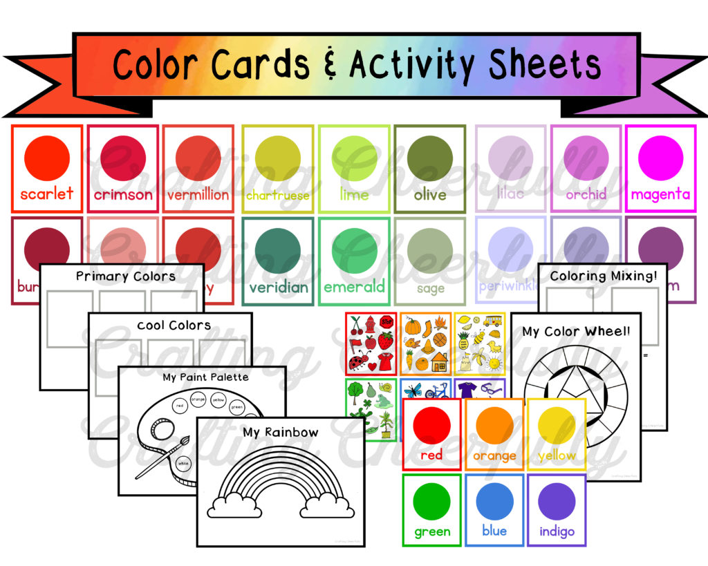 Color Cards and Activity Sheets