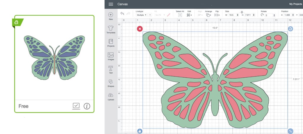 Free Free 323 Cricut 3D Butterfly Svg Free SVG PNG EPS DXF File