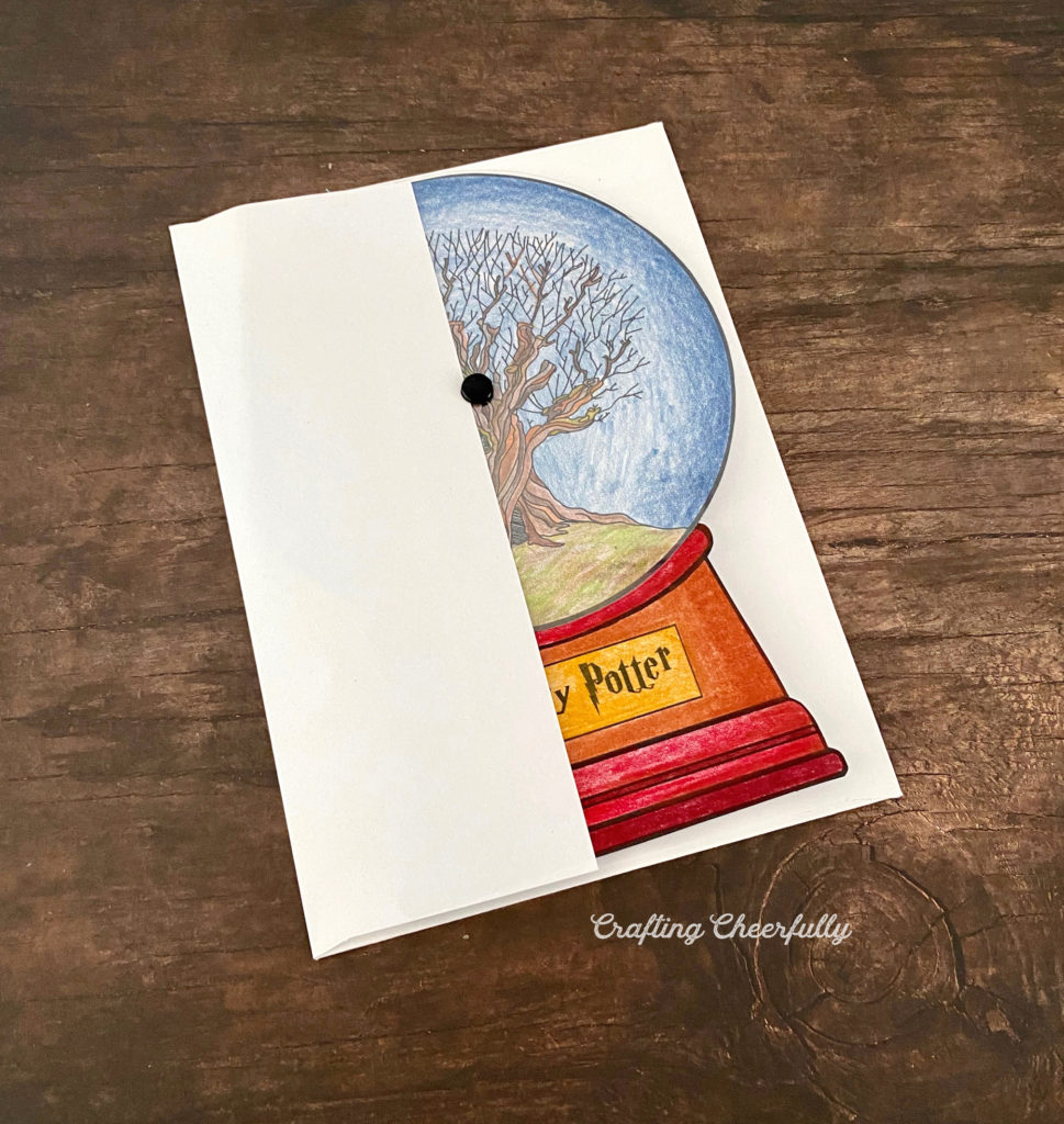 Download Harry Potter Snow Globe Card Free Printable Crafting Cheerfully