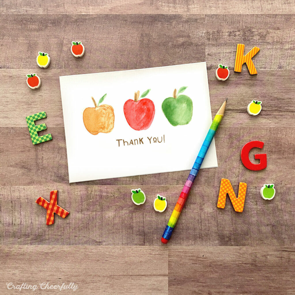 Printable Teacher Appreciation Cards! - Crafting Cheerfully