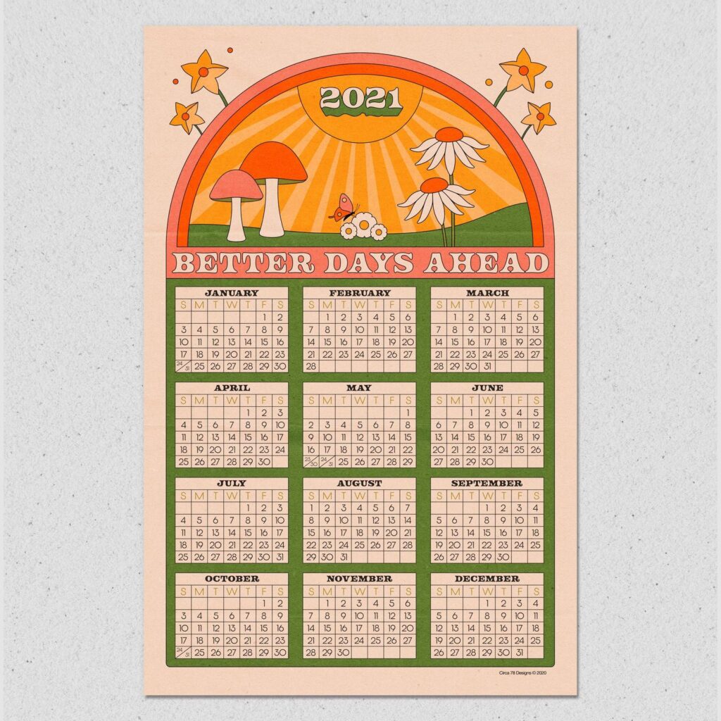 12 Unique 2021 calendars to start the new year! - Crafting Cheerfully