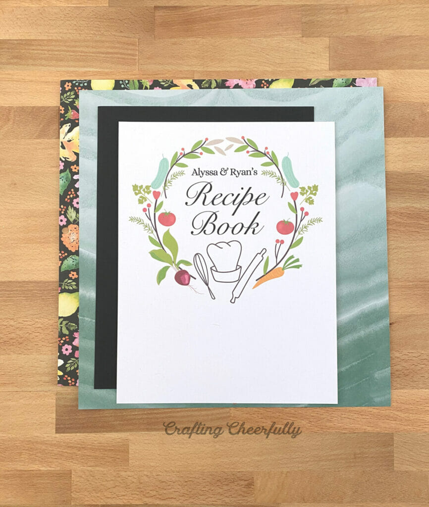 DIY Wedding Shower Recipe Book Crafting Cheerfully